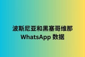 波斯尼亚和黑塞哥维那 whatsapp 数据